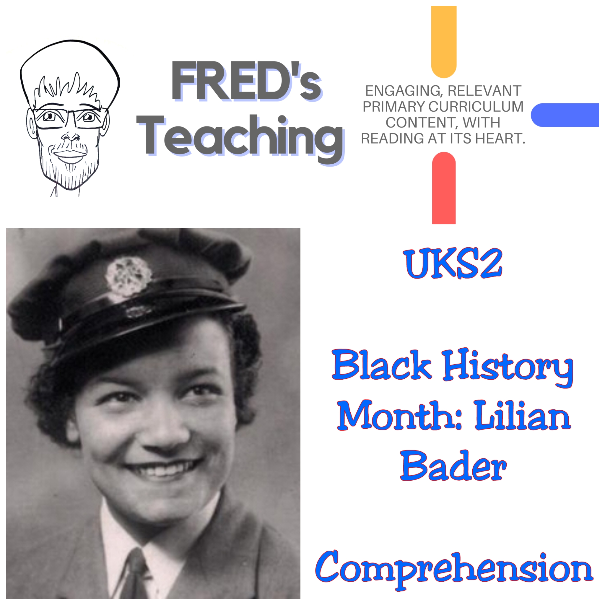 uks2-black-history-month-lilian-bader-comprehension-fred-s-teaching